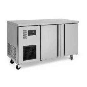 Williams HTU2SS Two Solid Door 255Lt Undercounter Fridge