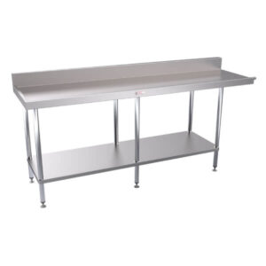 Clearance Simply Stainless SS07.6.2100.L 2100x600mm Left Hand Dishwasher Outlet Bench