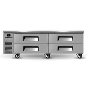 Clearance Skope RF8.CBR.2.D4-024 Two Bay and Four Drawer, 371Lt Undercounter Fridge