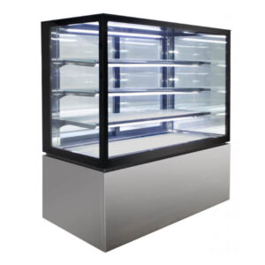 Anvil NDSV4740 4 Tier Refrigerated Cake Display -Square Profile