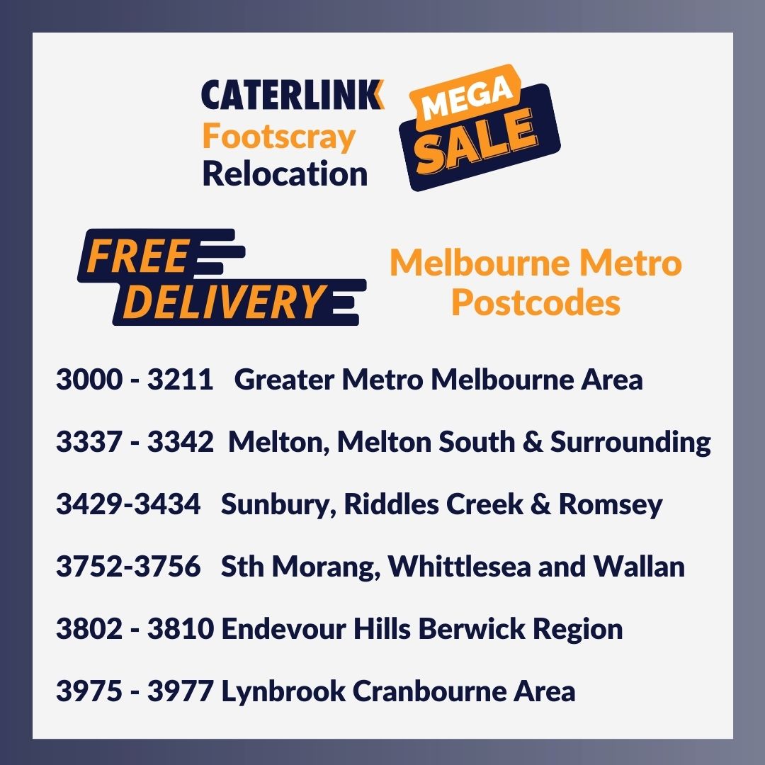 Footscray Relocation Sale free delivery postcodes 1
