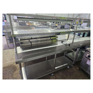 Ex RIT Simply Stainless SS03.6.1800 1800x600mm Mobile Island Bench