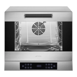 Smeg ALFA43XE1HDS 4 Tray Multifuction Humidified Convection Oven with Adjustable Fan Speed