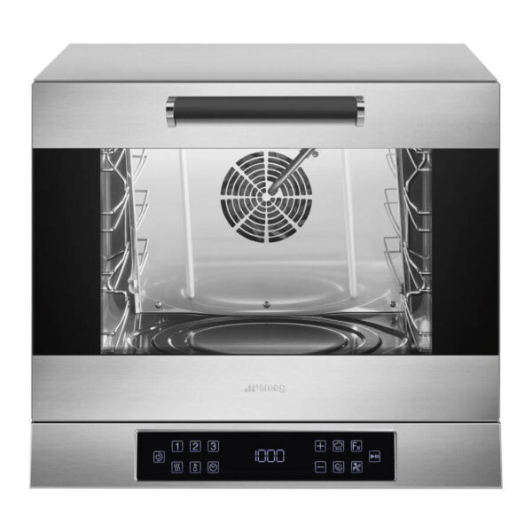 Smeg ALFA43XE1HDS 4 Tray Multifuction Humidified Convection Oven with Adjustable Fan Speed
