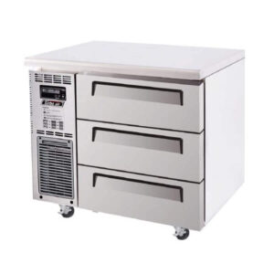 Turbo Air KUR9-3D-3-HC 3 Drawers Undercounter Fridge