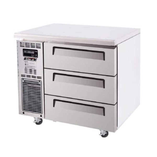 Turbo Air KUR9-3D-3-HC 3 Drawers Undercounter Fridge
