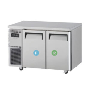 Ex RIT Turbo Air KURF15-2-HC-RW4180 Two Solid Door 1500mm Undercounter Fridge/Freezer
