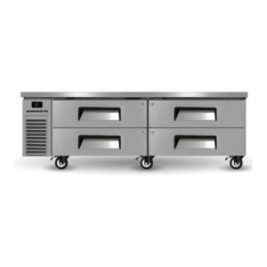 Clearance Skope RF8.CBR.2.4D-041 Two Bay and Four Drawer, 371Lt Undercounter Fridge