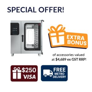 CXEBT10.10DS Convotherm Maxx Pro Combi with ConvoSmoker Promo Package
