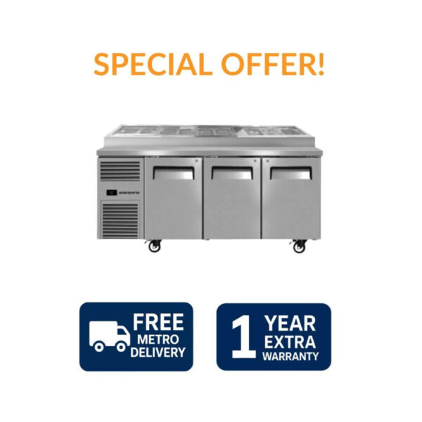 Skope RF8.PPZ.3.SD.PL 523Lt Pizza Preparation Fridge