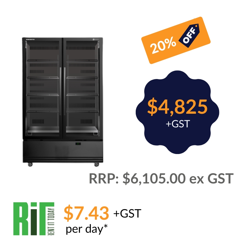 Energy-Efficient Refrigeration You Can Count On updated price 4 11 2025 BME1200N A B 2 Glass Door Display Fridge