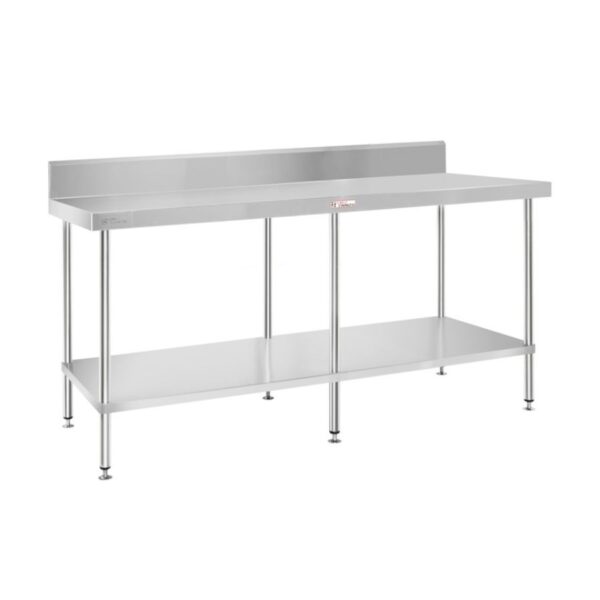 Brand New Assembled Simply Stainless SS02.6.2400 2400x600mm Wall Bench