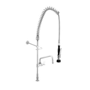 3 Monkeez T-3M53206 Hob Mount Pre Rinse Unit with No Stops and 6" Pot Filler