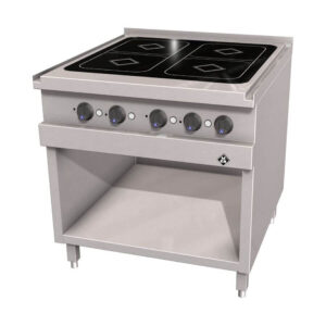 MKN 2023105 4 Zone Electric Induction Cooktop with Ceramic Hob