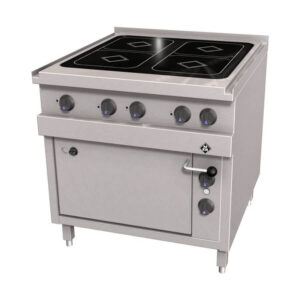 MKN 2023406 4 Zones Electric Vitro Range with Seamless & Ceramic Hob and Electric Oven