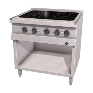 MKN 2023101 700 Series 2 Zone Electric Surface Induction Cooktop with Ceramic Hob