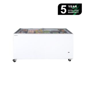 Bromic CF0500FTFG 491Lt Flat Glass Chest Freezer