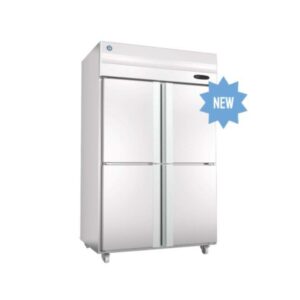 Clearance Hoshizaki HR-127-2D-039 Two Split Door Vertical Fridge