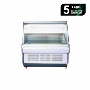 Bromic DD1250CG-NR 1330mm Curved Glass Deli Display