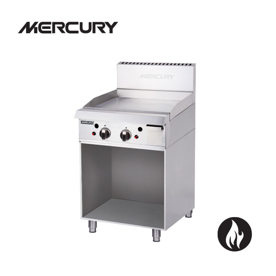 Mercury MGN-24-F Two U-Shaped Burner Gas Griddle. (NAT Gas) Mercury MGN-24-F Two U-Shaped Burner Gas Griddle. (NAT Gas)