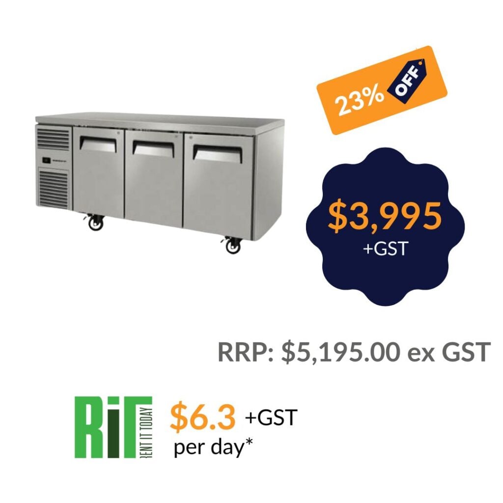 Energy-Efficient Refrigeration You Can Count On RF7.UBR 3 SD ReFlex Underbench Fridge 2