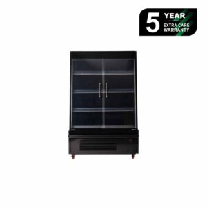 Bromic SVM1000HD-NR Two Hinged Doors, 332Lt Semi Vertical Multideck Display Fridge