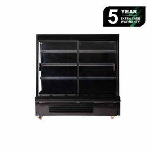 Bromic SVM1580SD-NR Two Sliding Doors, 559Lt Semi Vertical Multideck Display Fridge