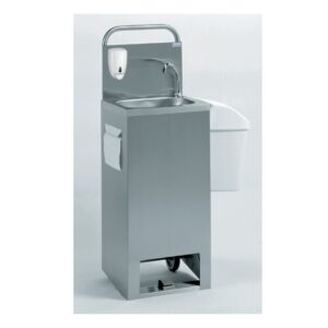 Tournus 806517 Foot-Operated Mobile Hand Wash Basin