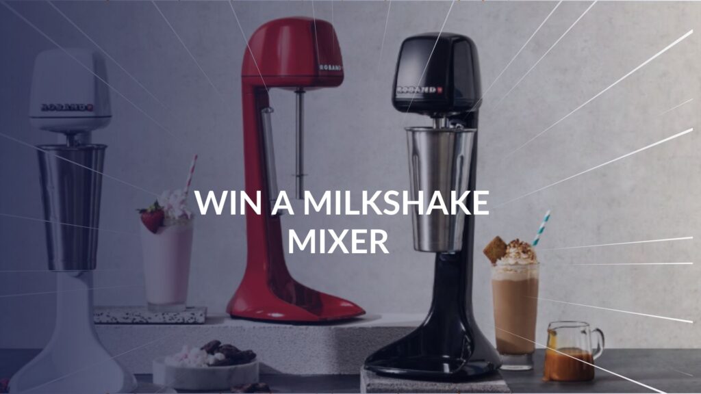 Every 50th In-Store Transaction Wins a Roband Milkshake Mixer This March! 50th birthday and launch offers Roband Milkshake