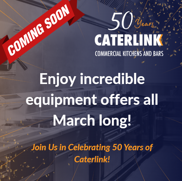 Celebrating 50 Years of Caterlink 50yrs promo coming soon