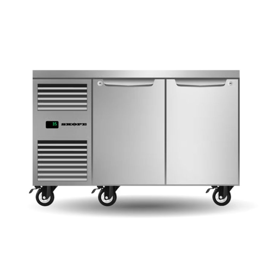 Skope PG13.PPS.DC.2.SD Two Bay Solid Door Salad Preparation Fridge Skope PG13.PPS.DC.2.SD Two Bay Solid Door Salad Preparation Fridge