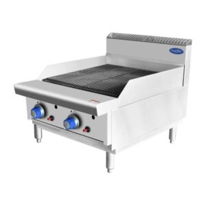 Cookrite AT80G6C-C 600mm Single Burner Benchtop Gas Radiant Chargrill (LPG Gas)