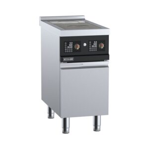 B&S DLGB2N-C4D8 Scooker Series Infrared Two-Zone Electric Boiling Top.