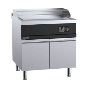 B&S HLPP8N-C9 Scooker Series 800mm Smooth Plate Induction Griddle.