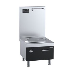 B&S HLTLD-C12 Scooker Series Stock Pot Induction Cooker With 600mm Stainless Steel Pot and Release Valve.