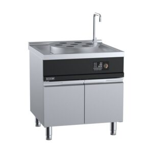 B&S HLZLDN-C20 Scooker Series Induction Steamer. Finished in Stainless Steel.