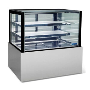 Williams HTG15HC 1500mm 3 Tier Square Glass Refrigerated Cake Display Cabinet