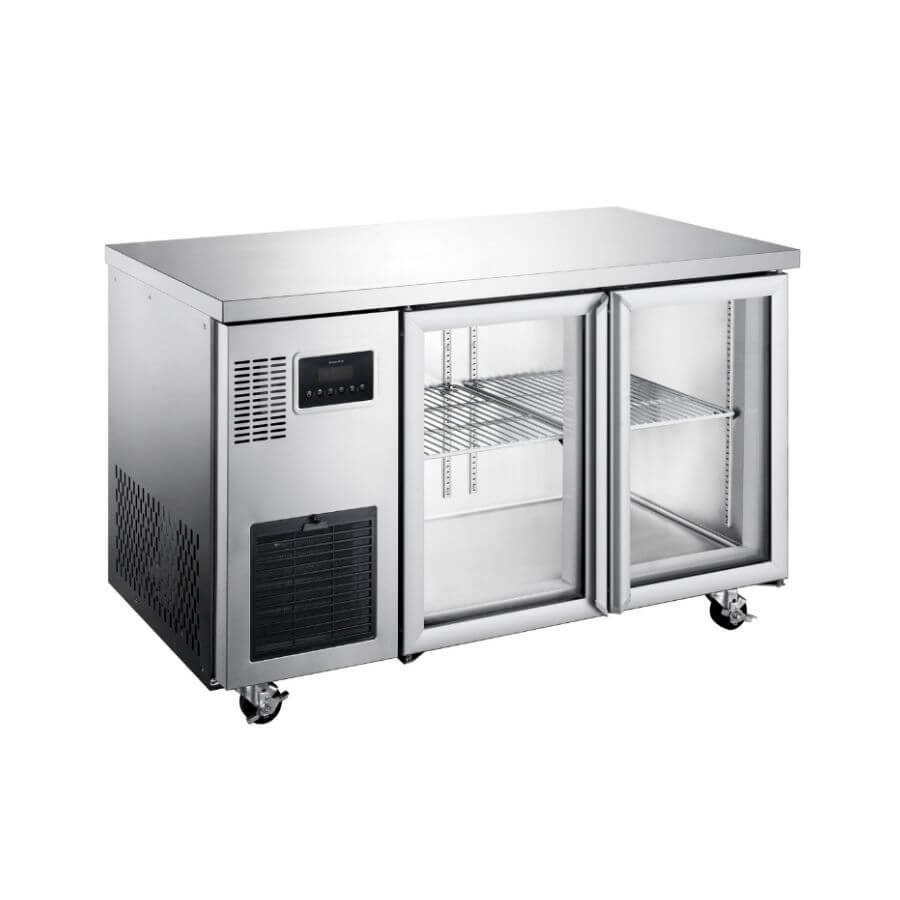 Williams HTU2GSHC Topaz Series Two Glass Door, 260Lt Self-Contained Undercounter Fridge Williams HTU2GSHC Topaz Series Two Glass Door, 260Lt Self-Contained Undercounter Fridge.