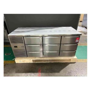 Clearance Skope PG11.UBR.3.D9-049 Three Bay Nine Drawers Undercounter Chiller