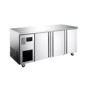 Williams LT3USSHC Topaz Series Three Solid Door, 410Lt Self-Contained Undercounter Freezer.