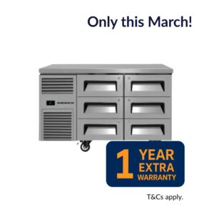 Skope RF7.UBR.2.D6 6 Drawer Undercounter Chiller