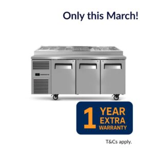 Skope RF8.PPZ.3.SD.PL 523Lt Pizza Preparation Fridge