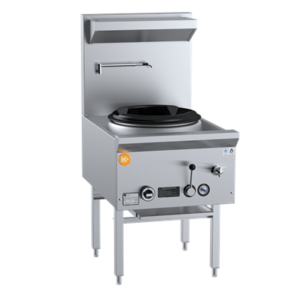 B&S UFWWK-1-C-LPG Single Hole Waterless Wok - Chimney Burner
