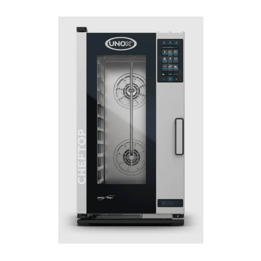 Unox XECC-1013-EPRM Cheftop MINDMAPS Series Compact Plus 10 x 1/1 GN Tray Electric Combi Oven. (3P) Unox XECC-1013-EPRM Cheftop MINDMAPS Series Compact Plus 10 x 1/1 GN Tray Electric Combi Oven. (3P)