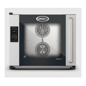 Unox XEFR-06EU-ETRV 6 Tray Electric Convection Oven with Humidity and Touch Control Panel.