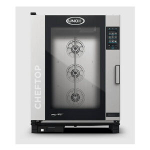 Unox XEVC-1021-EPRM Cheftop MINDMaps PLUS Series 10 x 2/1 GN Electric Combi Oven with Hinge on the Left Side. (3P)