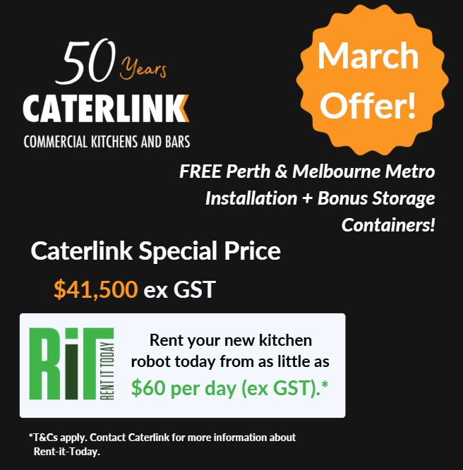 Botinkit Omni Digital Kitchen: Meet Your Your New Kitchen Robot! botinkit promo march