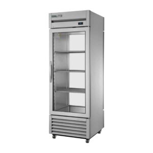 True Refrigeration T-23G-PT-HC-FGD01-1G-1G 440Lt One Glass Door Front + 1 Glass Door Rear Pass-Thru Display Fridge