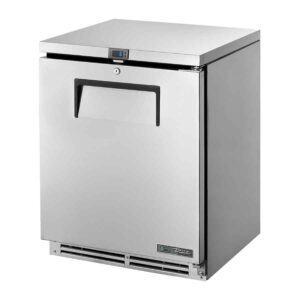 True Refrigeration TUC-24-HC Single Solid Swing Door, 158Lt Undercounter Fridge