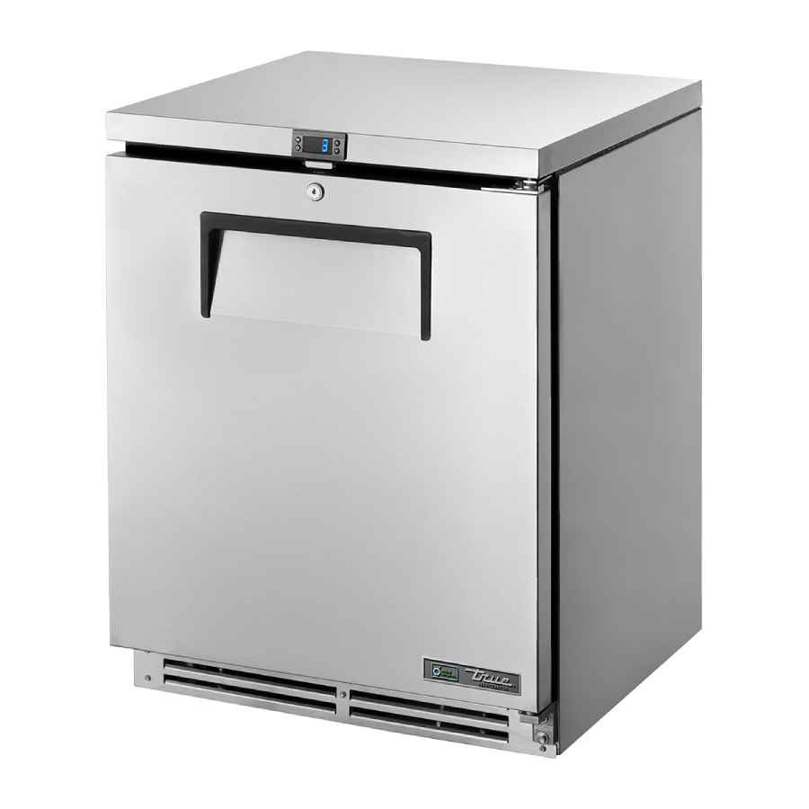 True Refrigeration TUC-24-HC Single Solid Swing Door, 158Lt Undercounter Fridge True Refrigeration TUC-24-HC Single Solid Swing Door, 158Lt Undercounter Fridge